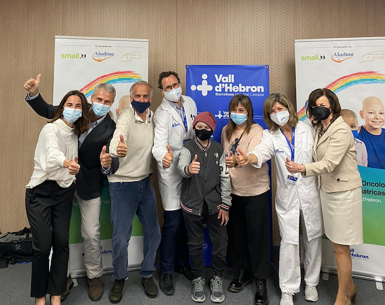 Aladina y fundaciones aliadas remodelan oncología pediátrica en Vall d’Hebron