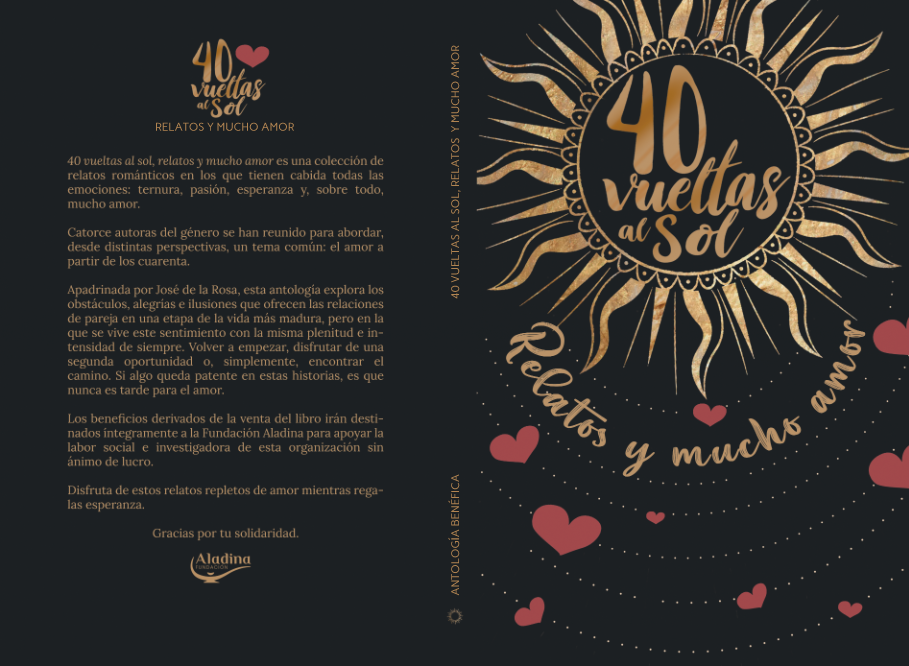 Antología benéfica «40 vueltas al sol» a favor de Aladina