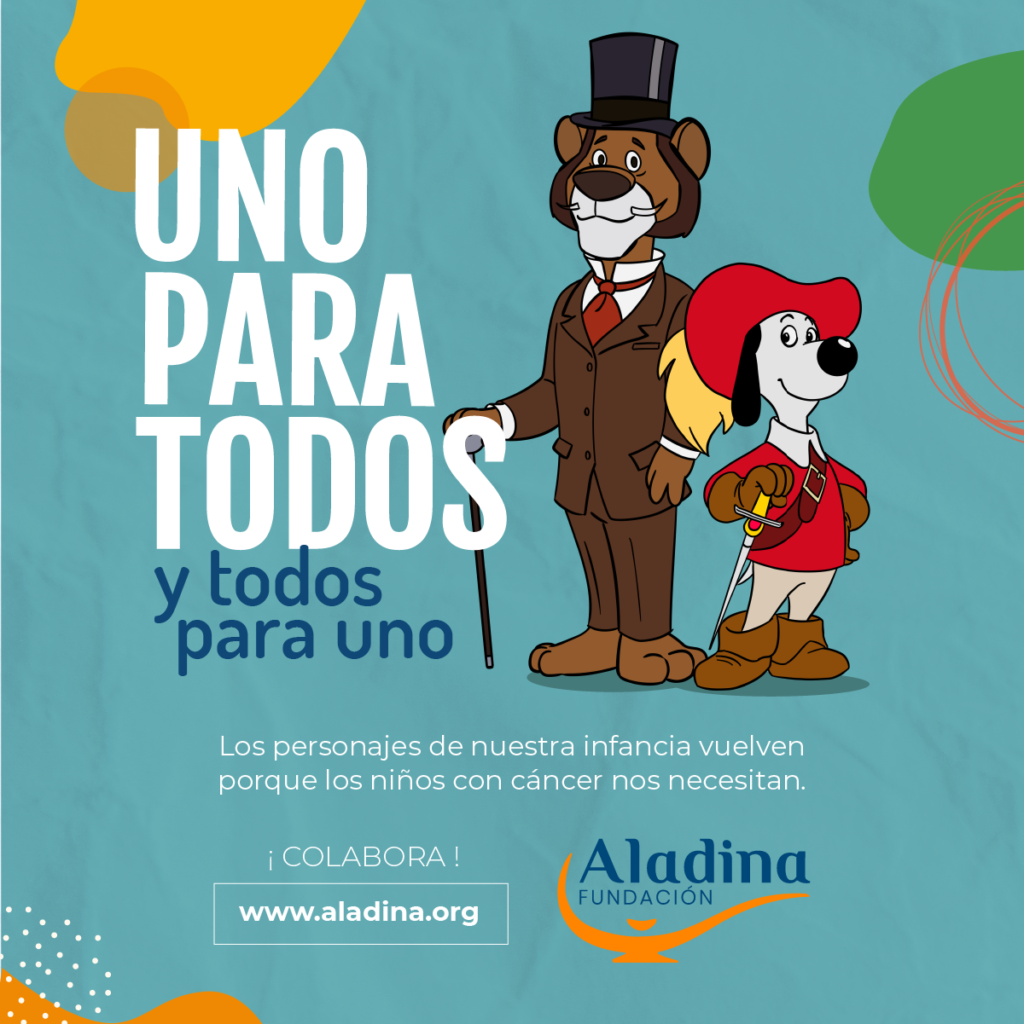 Los personajes de nuestra infancia vuelven para ayudar a los niños con cáncer