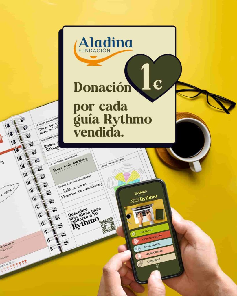 Guía Rythmo solidaria con Fundación Aladina
