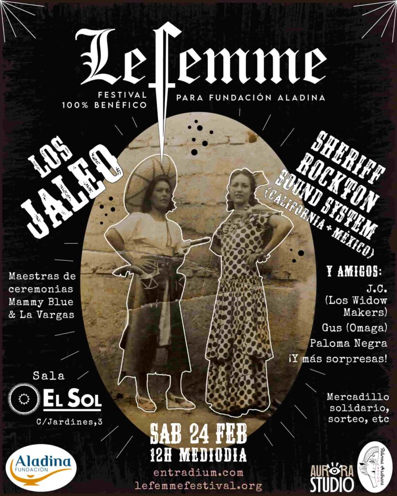 Festival benéfico LeFemme 2024 a favor de Fundación Aladina