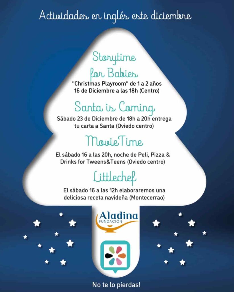 Kids&Us Oviedo realiza durante todo diciembre actividades solidarias con Aladina