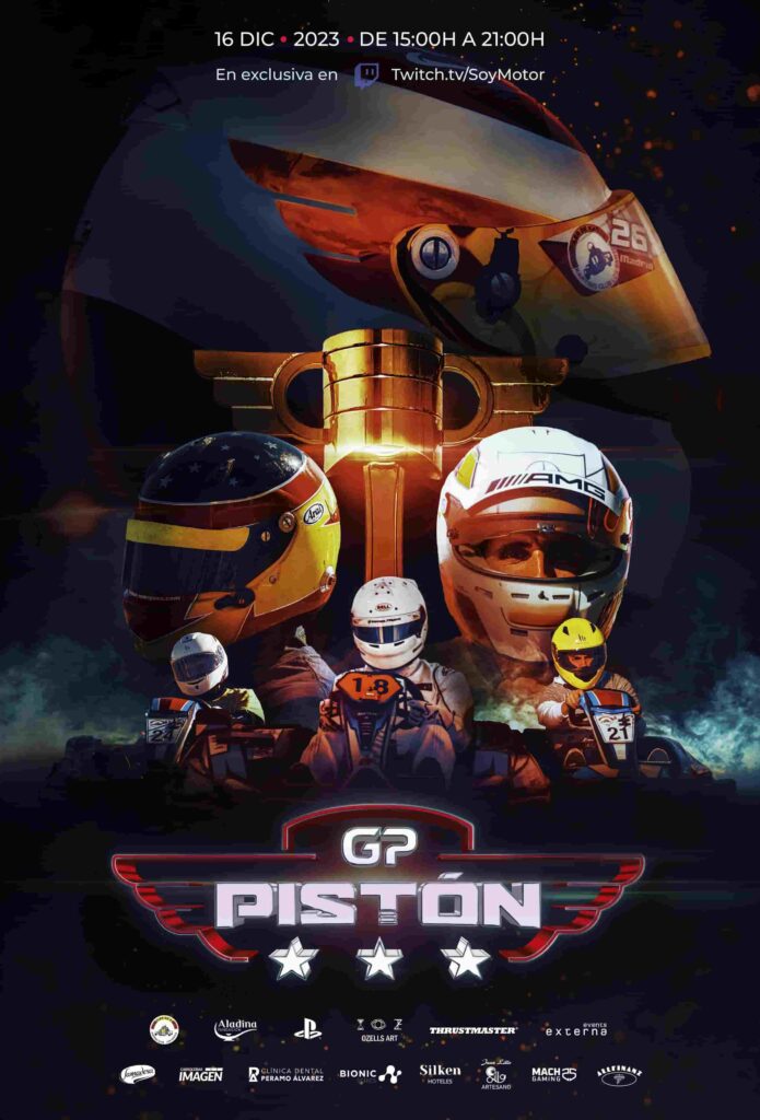 ¡No te pierdas la retransmisión solidaria de GP Pistón!