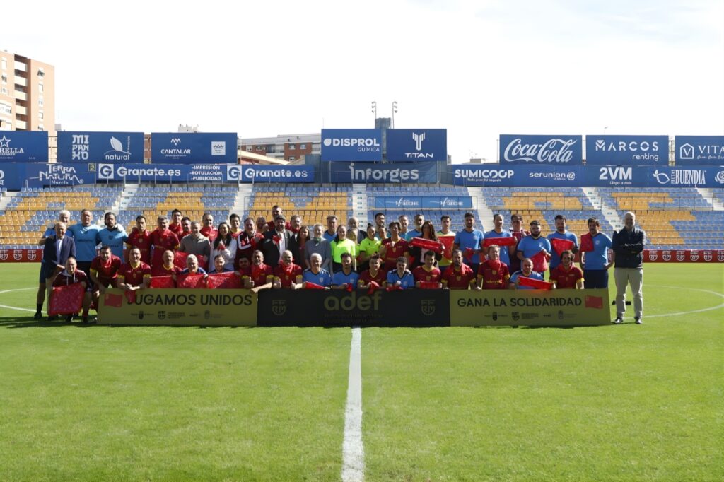 La Federación de Fútbol de la Región de Murcia organiza un partido benéfico a favor de Aladina