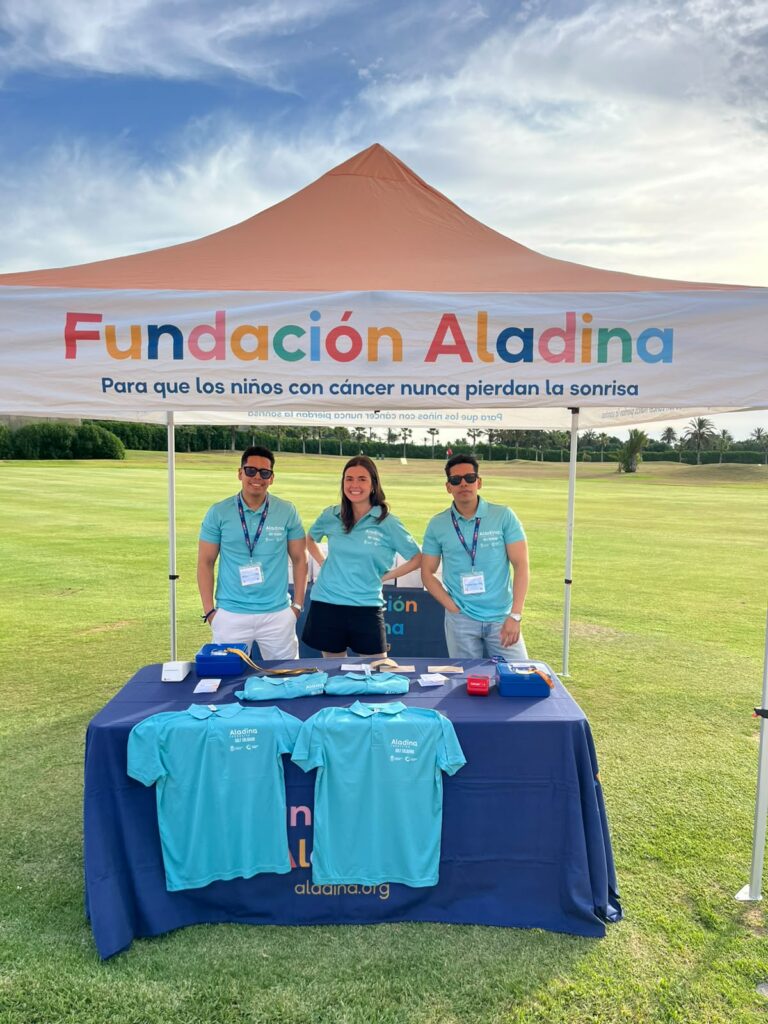 El III Torneo Solidario de Golf de Fundación Aladina en Murcia recauda fondos para nuestro Gimnasio Pediátrico del Hospital Virgen de la Arrixaca