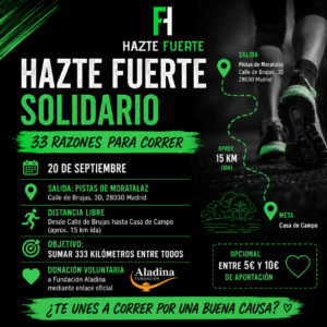 Hazte Fuerte Solidario | 33 Razones para Correr