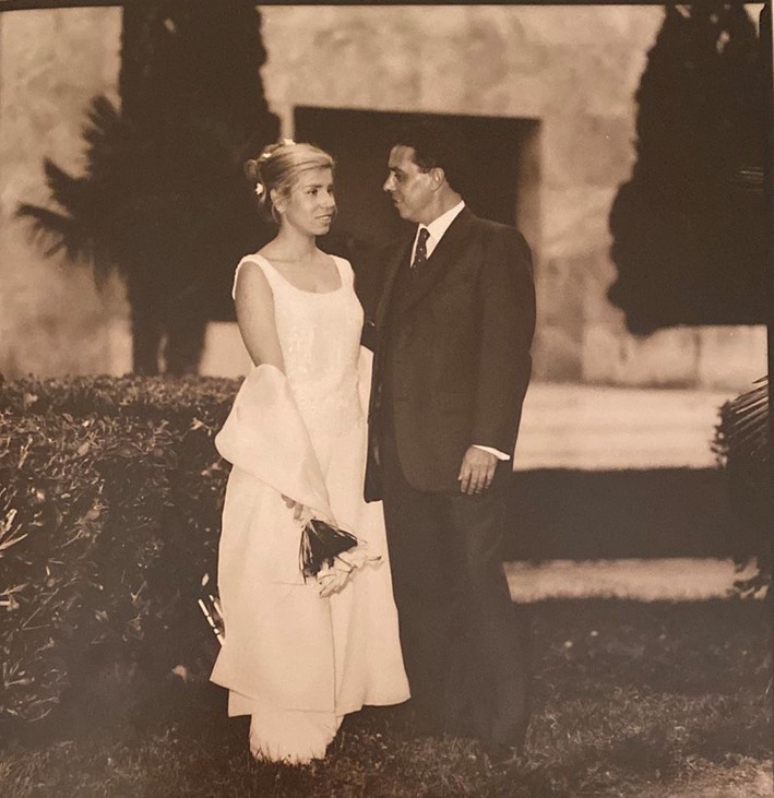 Aurora y Jose, ¡25 años juntos!