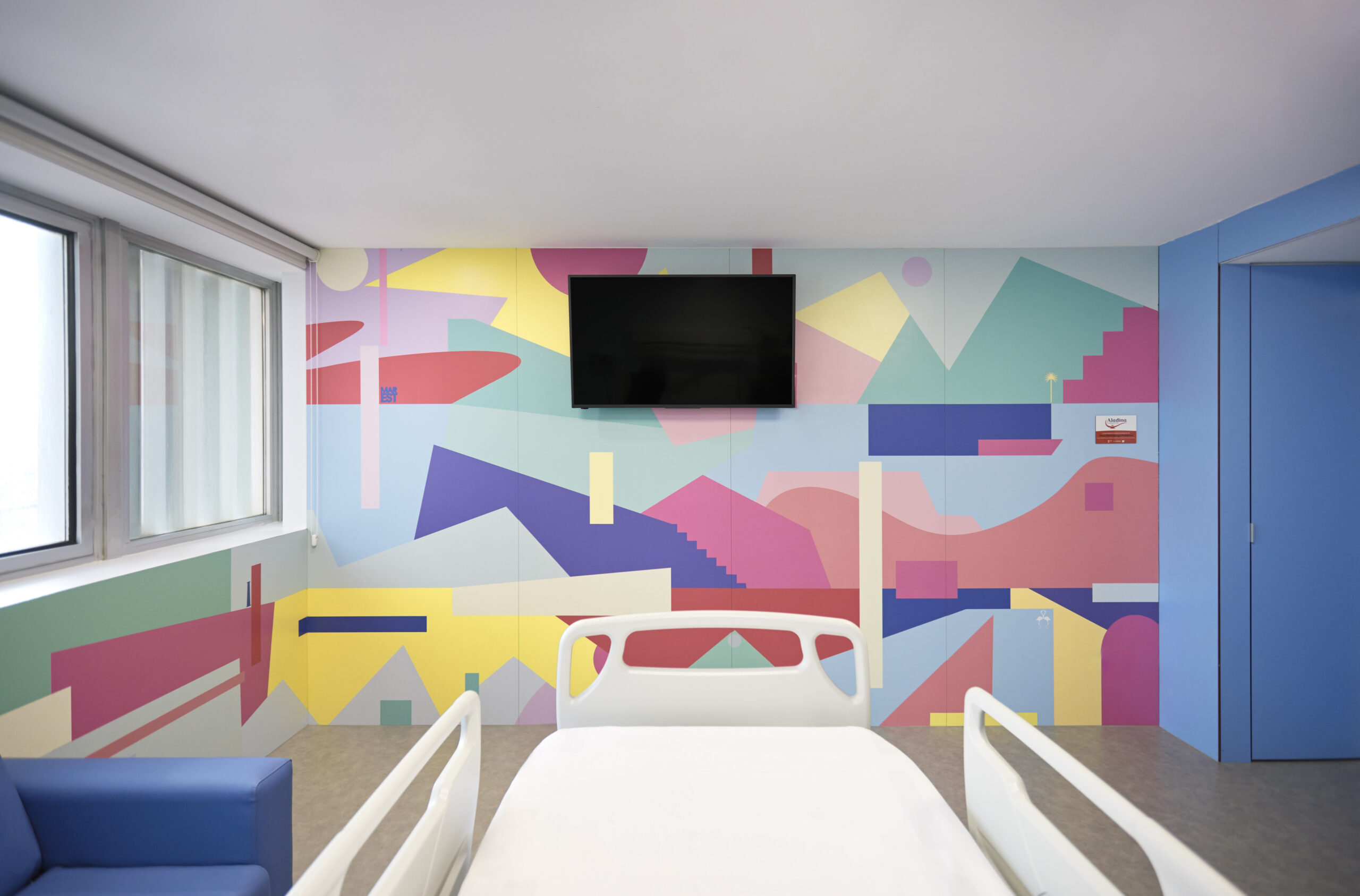 We humanized the Pediatric Oncology area of the Hospital Clínico de Valencia