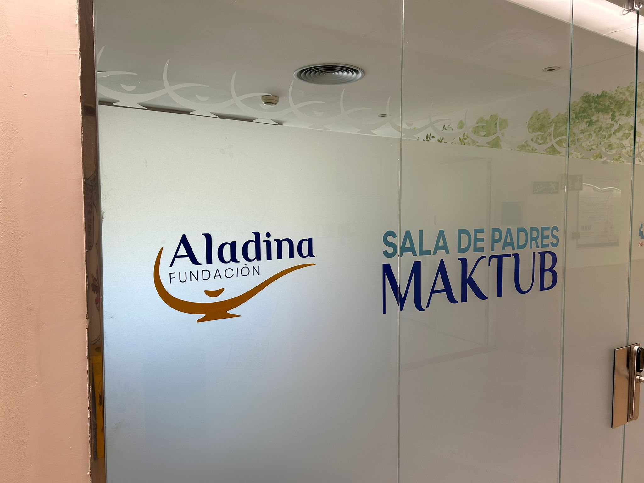 Maktub parents' room at the Hospital Gregorio Marañón