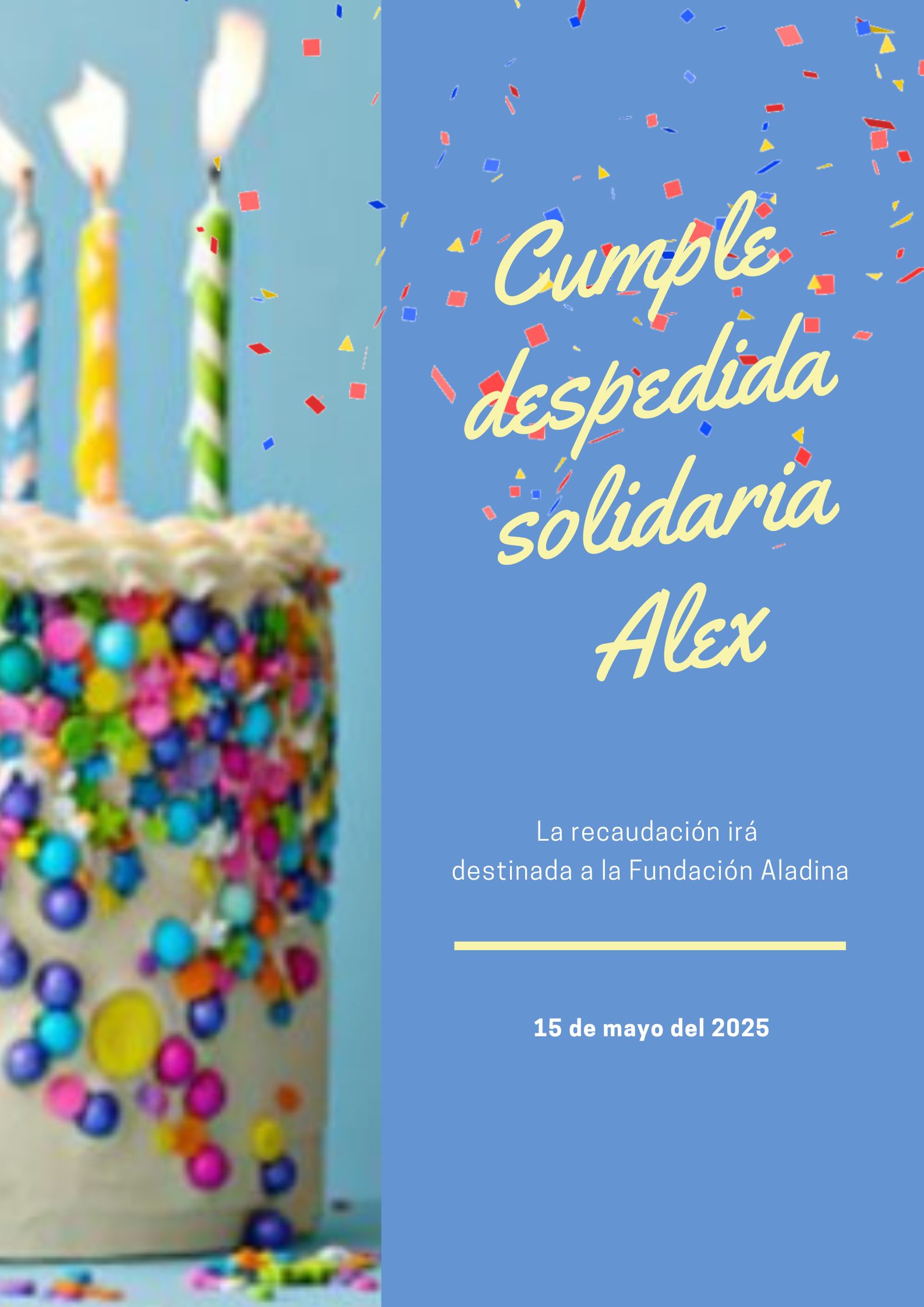 Cumple despedida de Álex