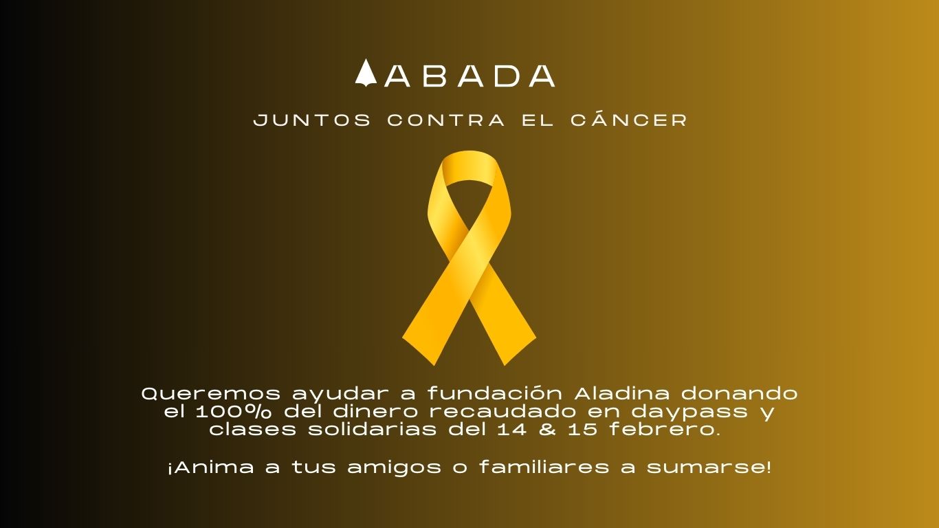 Abada por Aladina, entrena con corazón.